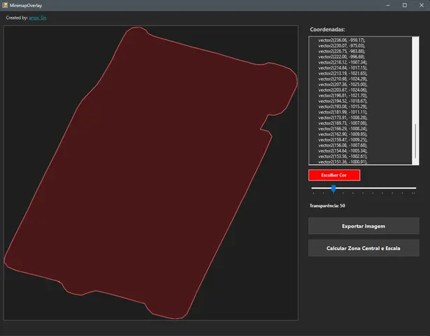 Preview of [FREE] [Tool] MinimapOverlay - Generate Images based on cords (Windows App)