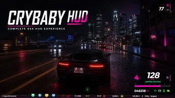 Preview of [FREE] [ESX] CryBaby HUD