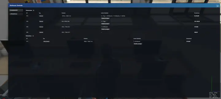 Preview of [QB] qb-parkuhr – Parking Meters & Ticket Machines for QBCore