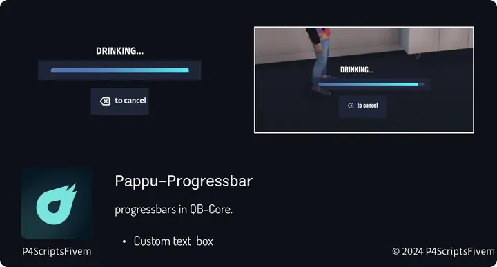 Preview of [Free][QBCore] Progressbar