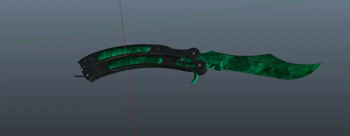Preview of [Free] [ADD-ON] [WEAPON] Butterfly Green