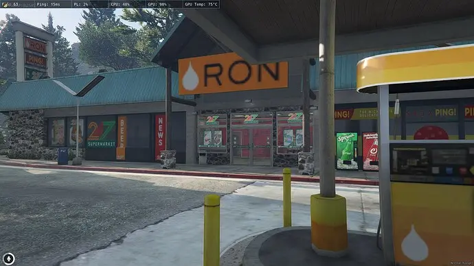 Preview of [MLO][FREE] Great Ocean Route 68 Gas Station RON