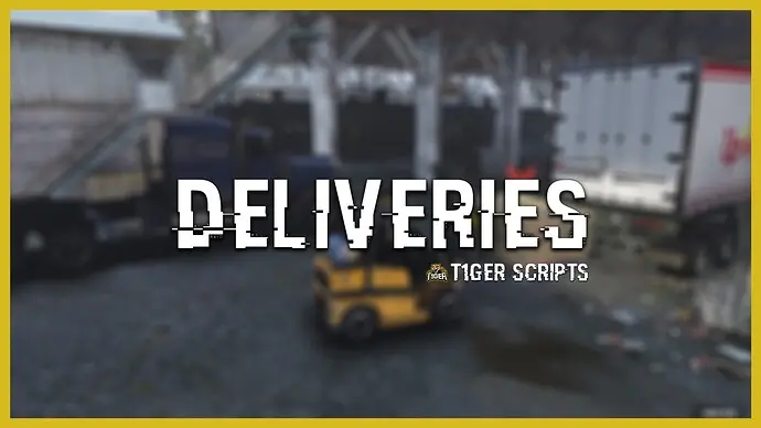 Preview of [RELEASE] [ESX] T1GER - Deliveries (Immersive delivery jobs, employees and much more)
