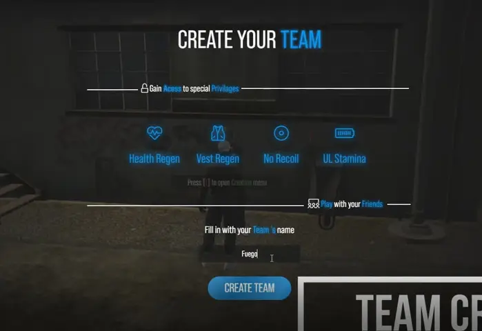 Preview of [ESX] [FREE] ESX TEAMS (criminal/organization/teams)