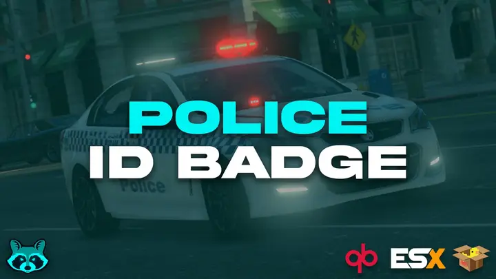 Preview of [FREE][ESX/QB/QBX] Advanced Police ID Badges