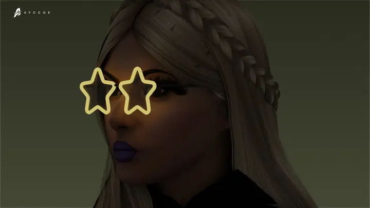 Preview of [FREE] Christmas Star Glasses (MP FM)