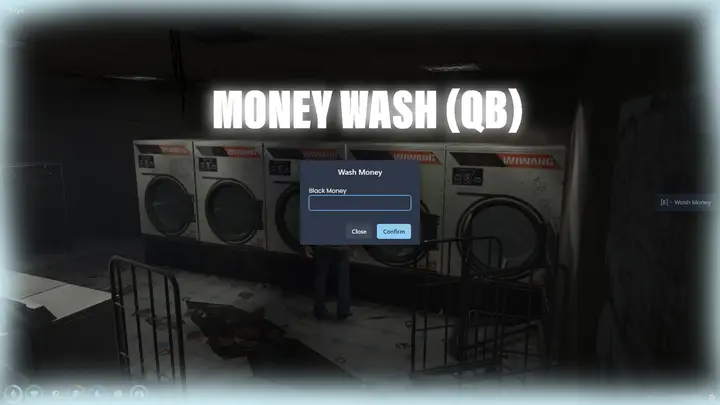 Preview of [FREE] [QBCORE] Moneywash