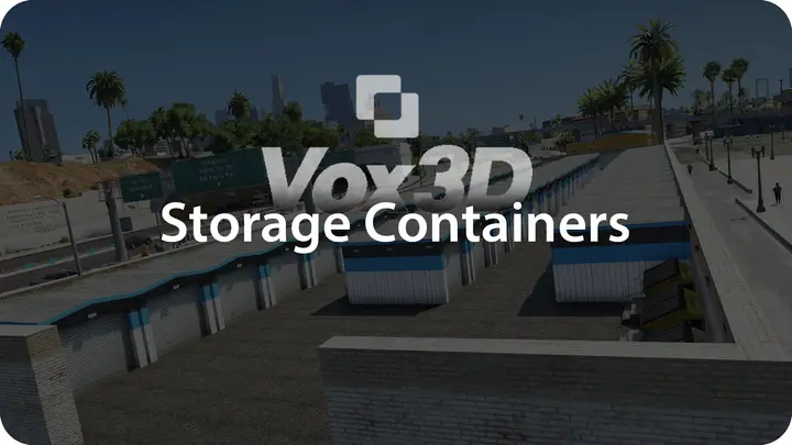 Preview of Vox3D | Storage Containers [MAP] [FREE]