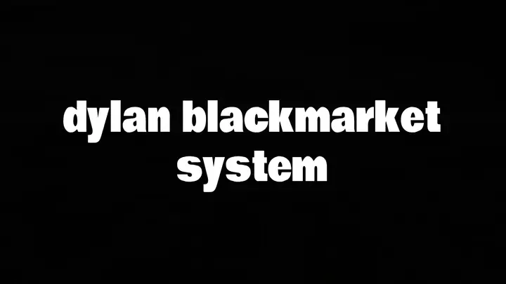Preview of [FREE] Dylann BlackMarket System