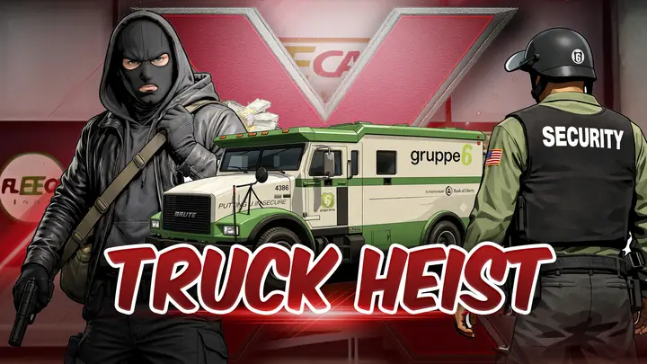 Preview of [FREE] Truck Heist [QBCORE/QBOX/ESX]