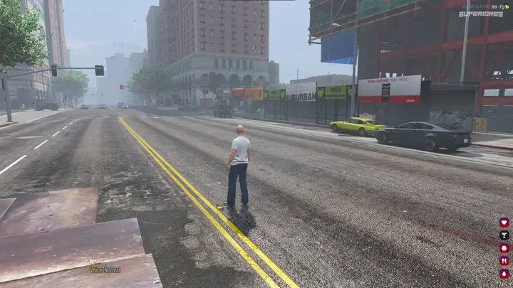 Preview of [NEW] [Release] Yero HUD - A simple and dynamic HUD for FiveM