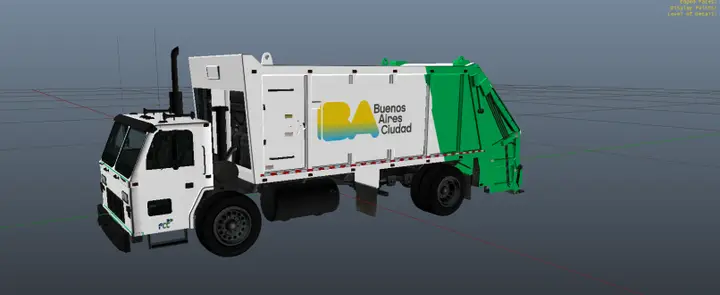 Preview of [car] Camión de Basura Argentino
