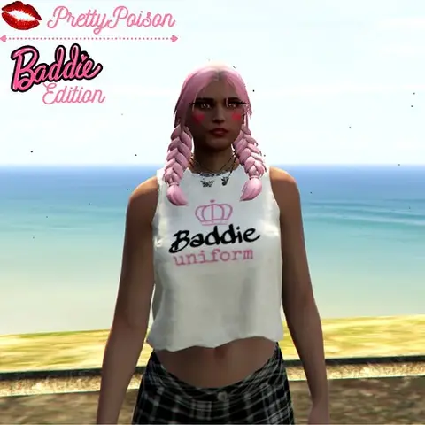 Preview of [FREE] Baddie Crop Top For MP Female