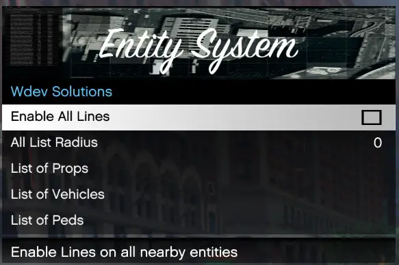Preview of [FREE] [STANDALONE] Wdev Entity System