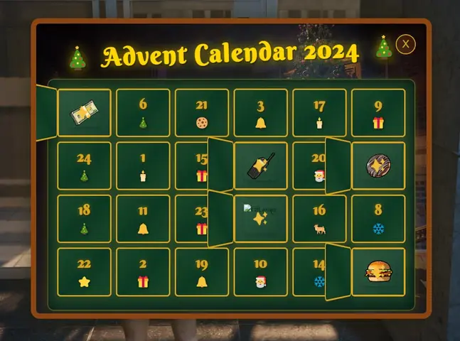 Preview of FourTwenty Advent Calendar 🎄 | Interactive Holiday Gift System