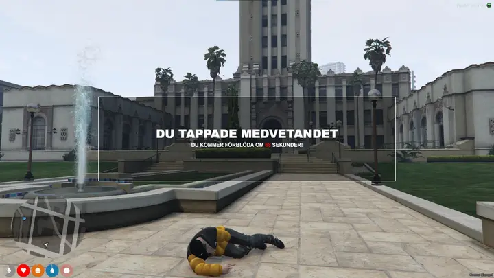 Preview of [FREE] [QBCore] qb-ambulancejob Deathscreen Snippet