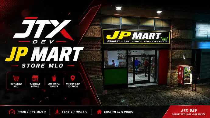 Preview of [FREE] Mission Row Store MLO | JTX DEV | FiveM