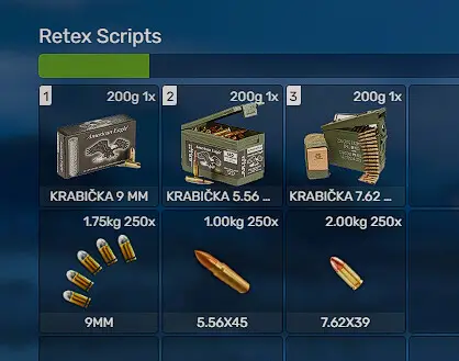 Preview of [ESX] Ammobox Retex Scripts