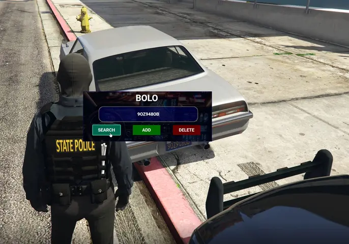 Preview of [Free] [QB] Police Simple Vehicle Bolo