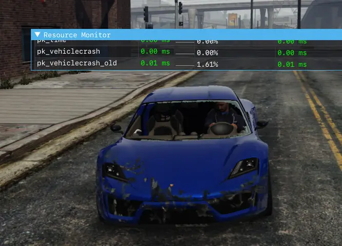 Preview of Pk_vehiclecrash - Vehicle crash engine damage