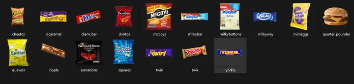 Preview of Custom FOOD for Stores FOR FREEEEEE