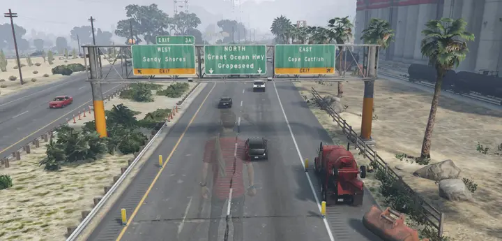 Preview of corret road signs name and number