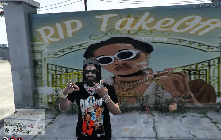 Preview of [FREE] RIP Takeoff Grove Street Mural