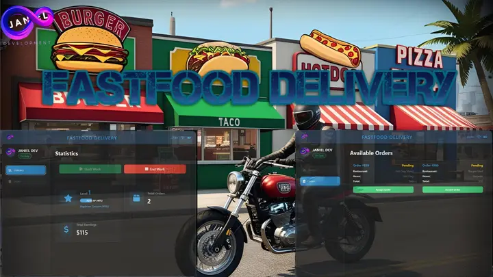 Preview of [FREE] [QB] Advanced Food Delivery Job
