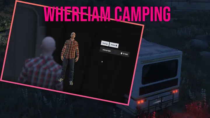 Preview of Whereiam camping / clothng