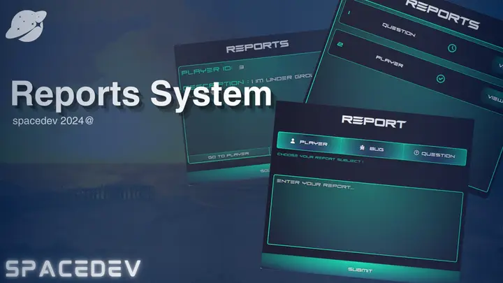 Preview of Modern Report System [QB/ESX][FREE]