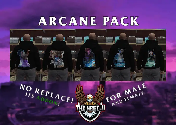 Preview of [FREE] ARCANE ADDON CLOTHING PACK | ADDON NO REPLACE! | [The Nest-V]