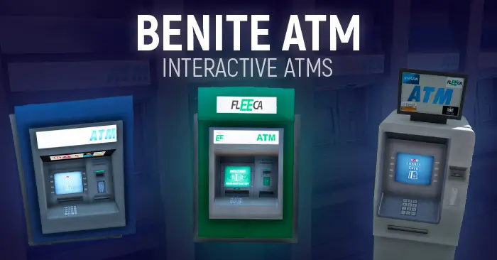 Preview of [FREE] [QB/ESX/CUSTOM] Interactive ATMs