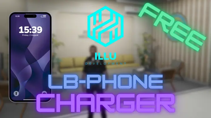Preview of [FREE] [ESX/QBCORE] Phone Charger