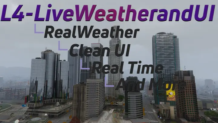 Preview of L4-LiveWeatherandUI - Live Weather and Time via API, Clean UI for the Time and Weather