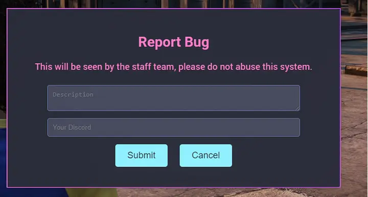 Preview of Hex Report System | 🛠️ Simple Player And Bug Report System 🐜 [FREE] [STANDALONE]