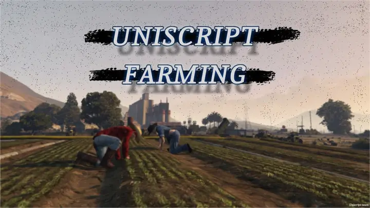 Preview of Farm with ox_target [uniscript_farming] [FREE]