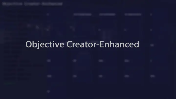 Preview of [FREE][STANDALONE] cust_objectiveCreator