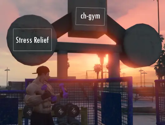 Preview of [FREE] [QBCORE] 🏋️ CH-GYM - Gym Workouts (Stress Relief System)