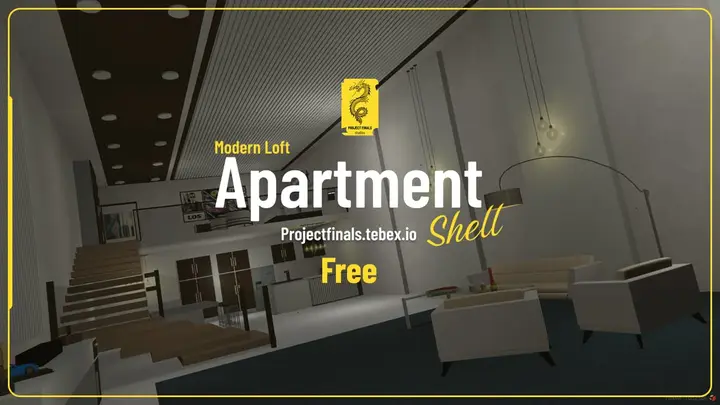 Preview of Modern Loft Apartment Shell | FREE
